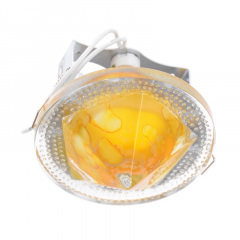 Декоративный точечный светильник Brille 20W HDL-G32 Желтый 163333 Ровно