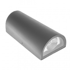 LED подсветка Brille Пластик 6W AL-223 Серый 34-184 Дніпро