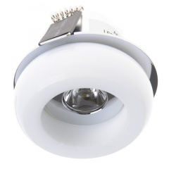 Точечный светильник Brille 1W LED-114 Белый L13-046 Рівне