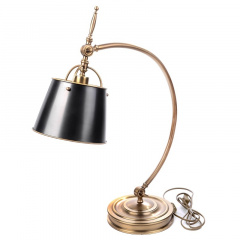 Настольная лампа лофт Brille 60W BL-203 Латунь Херсон
