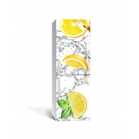 Наклейка на холодильник Zatarga "Долька Лимона" 650х2000 мм