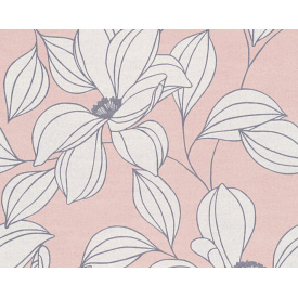 Флізелінові шпалери A.S.CREATION URBAN FLOWERS 32795-2 Білі Рожеві