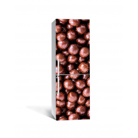 Наклейка на холодильник Zatarga «Шоколадные шарики» 650х2000 мм виниловая 3Д наклейка декор на кухню