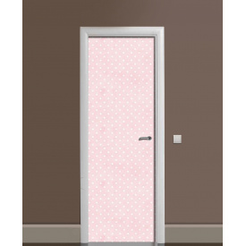 Наклейка на дверь Zatarga «Милая леди» 650х2000 мм виниловая 3Д наклейка декор самоклеящаяся