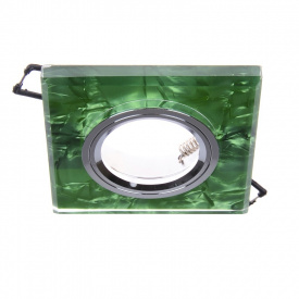Декоративный точечный светильник Brille 50W HDL-G215 Зеленый L13-111