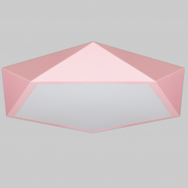 Світлодіодна люстра з пультом Lightled Зірочка 52-78 pink