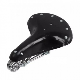 Седло Abi Seat Spring Vintage кожа Черный (1102-black)
