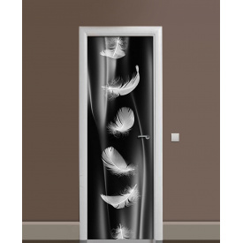 Наклейка на дверь Zatarga «Невесомые» 650х2000 мм виниловая 3Д наклейка декор самоклеящаяся