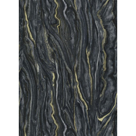 Вінілові шпалери на флізеліновій основі Erismann ELLE DECORATION 12077-15 Сірий-Помаранчевий-Золотистий
