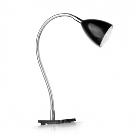 Настольная лампа LED в современном стиле на прищепке Brille 1.8W MTL-22 Черный