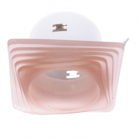 Декоративный точечный светильник Brille 20W HDL-G24 Розовый 162033