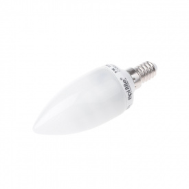 Лампа энергосберегающая свеча Brille Стекло 11W Белый L30-001