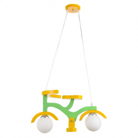 Люстра для детской комнаты Brille Велосипед 60W E27 Разноцветный