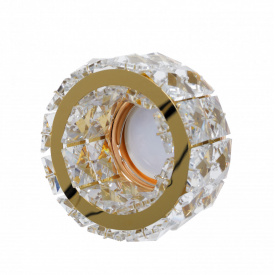 Декоративный точечный светильник Brille 40W HDL-G243 Золотистый 36-146