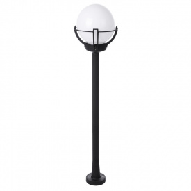 Уличный фонарь Brille GL-08 Черный корпус, белый плафон