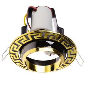 Поворотный точечный светильник Brille 60W RO-50 Золотистый 161301