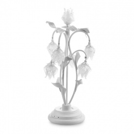 Настольная лампа флористика Brille BKL-199 Белый