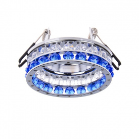 Декоративный точечный светильник Brille 50W HDL-G211 Синий L13-092