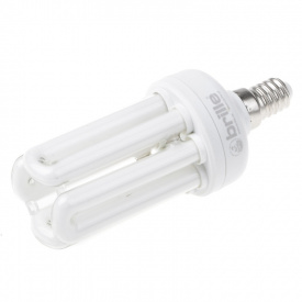 Лампа энергосберегающая Brille Стекло 15W Белый 128009