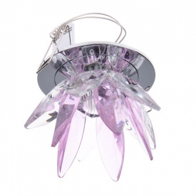 Декоративный точечный светильник Brille 20W HDL-G118 Розовый 162238