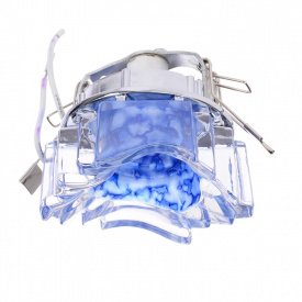 Декоративный точечный светильник Brille 32W HDL-G34 Синий 165018