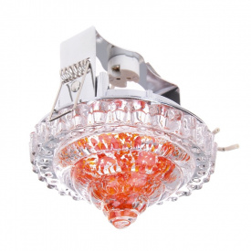 Декоративный точечный светильник Brille 20W HDL-G13 Розовый 163335