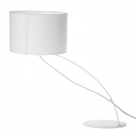 Настольная лампа техно с абажуром Brille BL-103 Белый