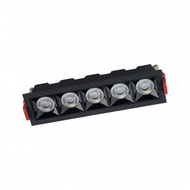 Точечный светильник Nowodvorski 10065 MIDI LED BLACK 20W 4000K RECESSED CN
