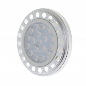 Лампа светодиодная Brille Пластик 18W Серый 33-674