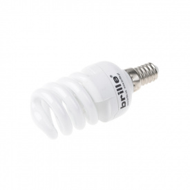 Лампа энергосберегающая Brille Стекло 11W Белый YL2571