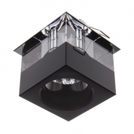 Декоративный точечный светильник Brille 20W HDL-G136 Черный 162289