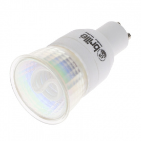 Лампа энергосберегающая Brille Стекло 7W Белый 128019