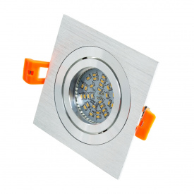 Поворотный точечный светильник Brille 40W HDL-DT 109 Серебристый 36-255