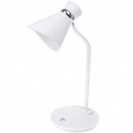 Настольная лампа в современном стиле офисная Brille 60W MTL-36 Белый