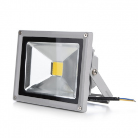 Прожектор Brille LED IP65 20W HL-15 Серый L123-013