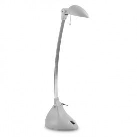 Настольная лампа в современном стиле офисная Brille SL-05 Серый