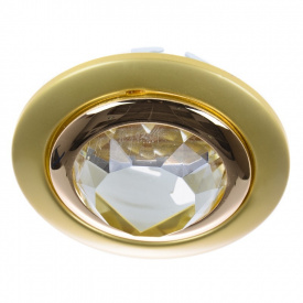 Декоративный точечный светильник Brille 20W HDL-CR Латунь 164024