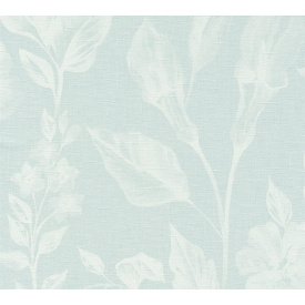 Вінілові шпалери на флізеліновій основі A.S.Creation Linen Style 36636-2 Бірюзовий