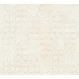 Вінілові шпалери на флізеліновій основі A.S.Creation New Walls 37424-1 Білий