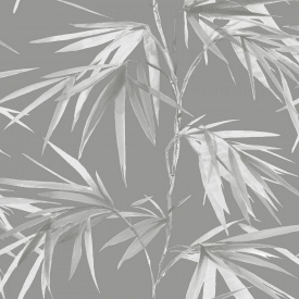 Вінілові шпалери на флізеліновій основі Graham Brown Paradise 106747 Білий-Сірий
