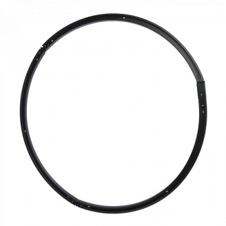 Шинопровод круглый Brille Металл HD-24 Черный 48-091