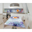 Наклейка 3Д виниловая на стол Zatarga «Травяные чаи» 650х1200 мм для домов, квартир, столов, кофейн, кафе Киев