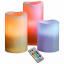 Нічник дитячий світлодіодний Luma Candles Plus різнобарвний на 3 свічки з пультом Миколаїв