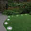 Уличный светильник садовый на солнечной батарее Solar Disk Lights 5050 Серый (210096) Херсон