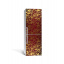 Наклейка на холодильник Zatarga «Золоте бордо» 650х2000 мм вінілова 3Д наклейка декор на кухню самоклеюча Свеса