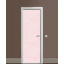 Наклейка на дверь Zatarga «Милая леди» 650х2000 мм виниловая 3Д наклейка декор самоклеящаяся Николаев