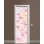 Наклейка на дверь Zatarga «Плывущие по течению» 650х2000 мм виниловая 3Д наклейка декор самоклеящаяся Пологи
