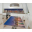 Наклейка 3Д виниловая на стол Zatarga «Спектральное отражение» 650х1200 мм для домов, квартир, столов, кофейн, Дубно