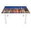 Наклейка 3Д виниловая на стол Zatarga «Спектральное отражение» 650х1200 мм для домов, квартир, столов, кофейн, Дубно