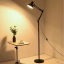 Металевий торшер лофт у вигляді настільної лампи Lightled 56-PR5523-1 BK Івано-Франківськ